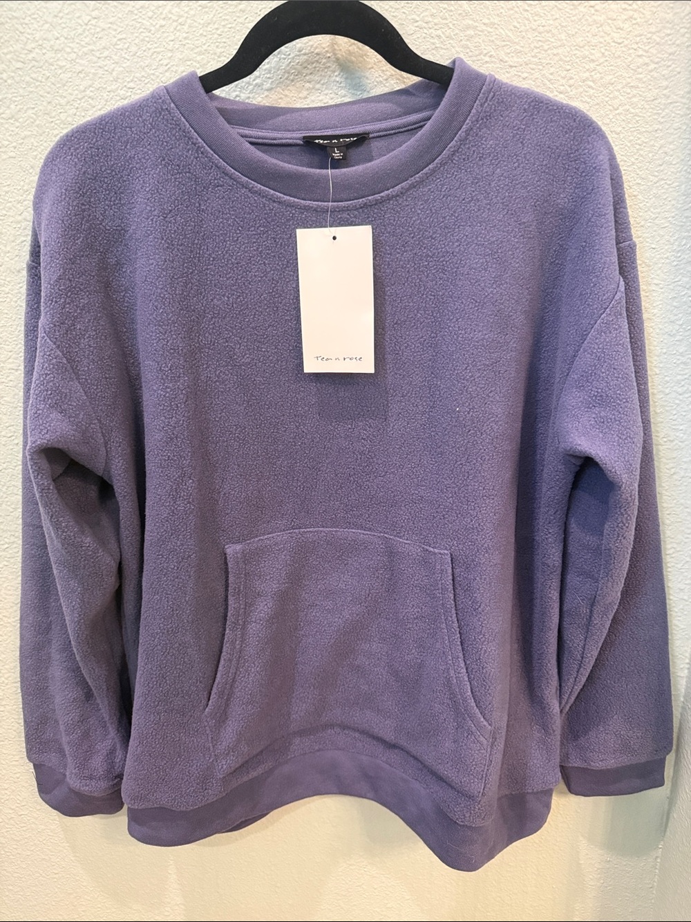 Tea n Rose Cozy Sweatshirt Large NWT